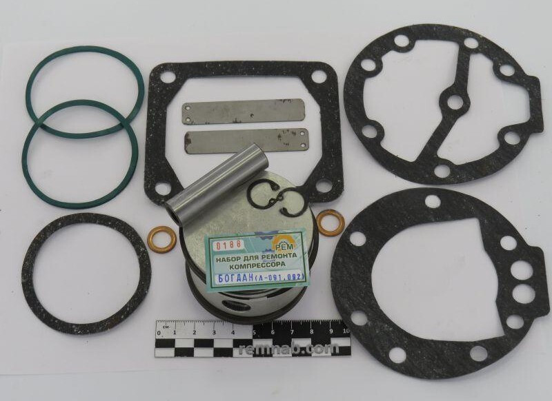 Р/к для ремонта компрессора Богдан А091-092; ISUZU MAPO/POLMO (Р2) 65,5